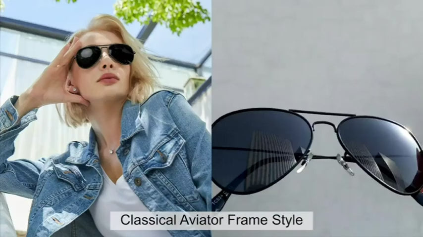 Amazon.com: Black Pilot Aviator Sunglasses Dark Lenses : Clothing, Shoes &  Jewelry